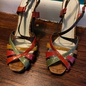 Nine West used sandals
